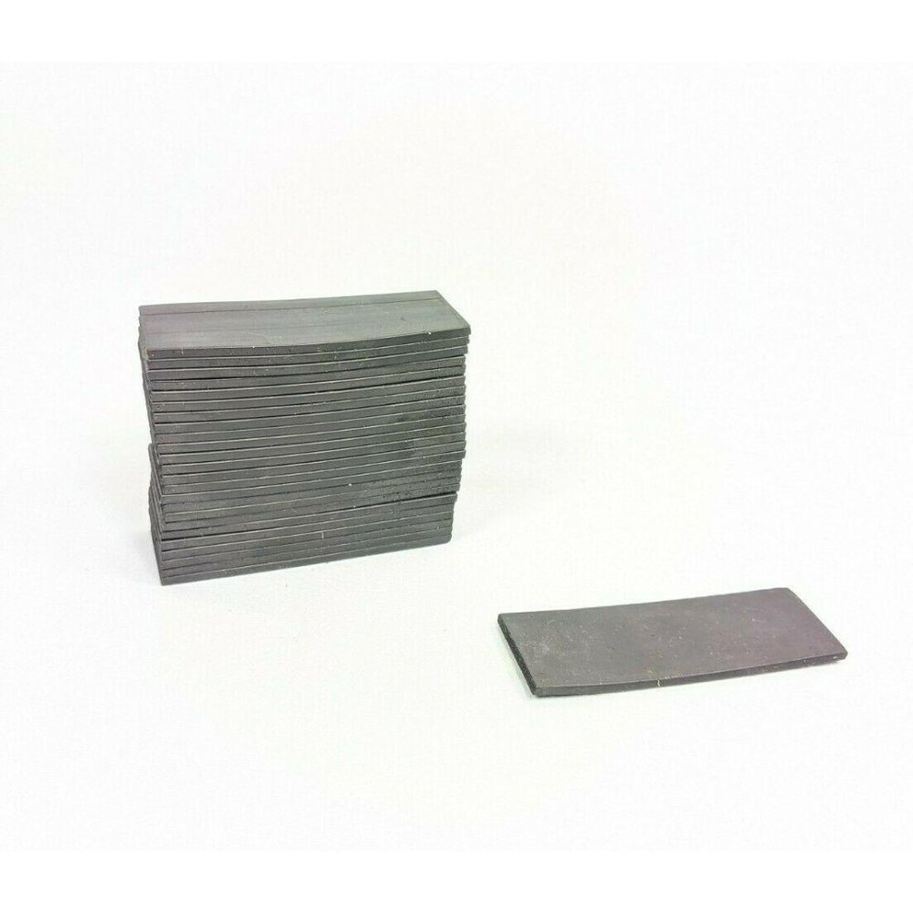 25 Trimmable Flexible Craft Magnets Approximately 2-3/4"x 1"x 3/32" Cut To Fit